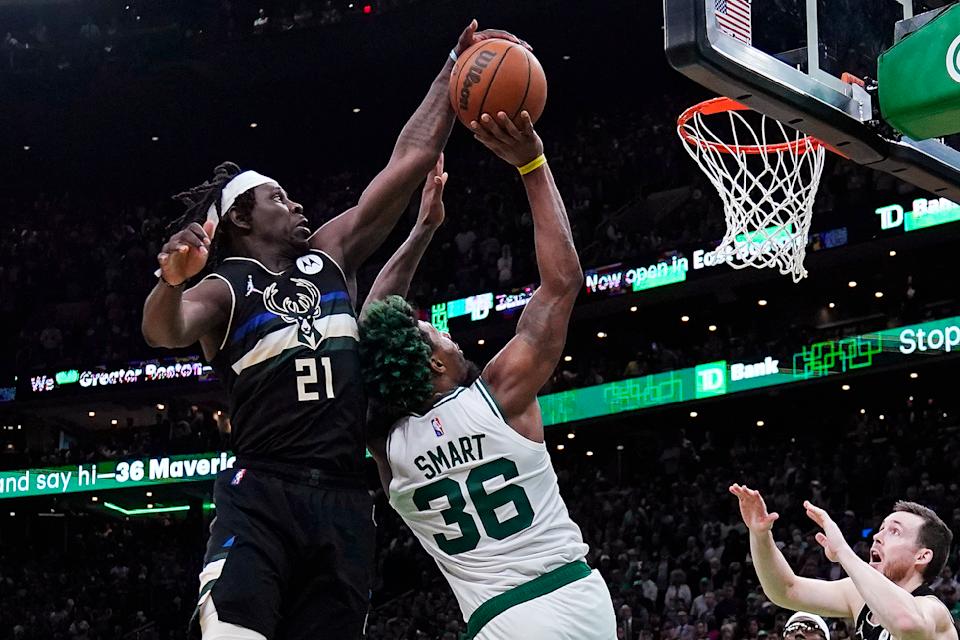 “He was supposed to get the ball” Marcus Smart appears to call out teammate after Bucks steal Game 5 with wild play