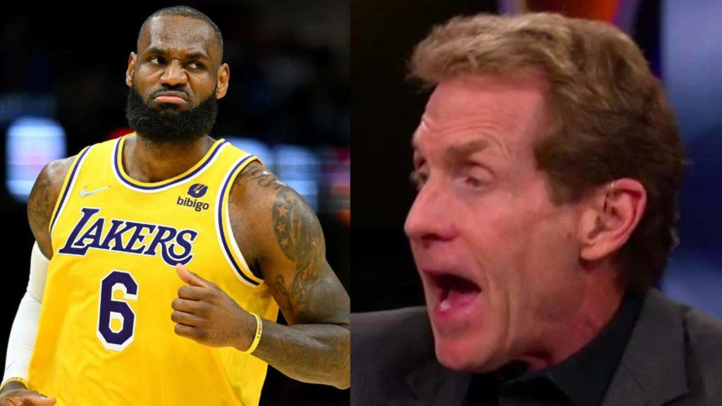 Skip Bayless and LeBron james