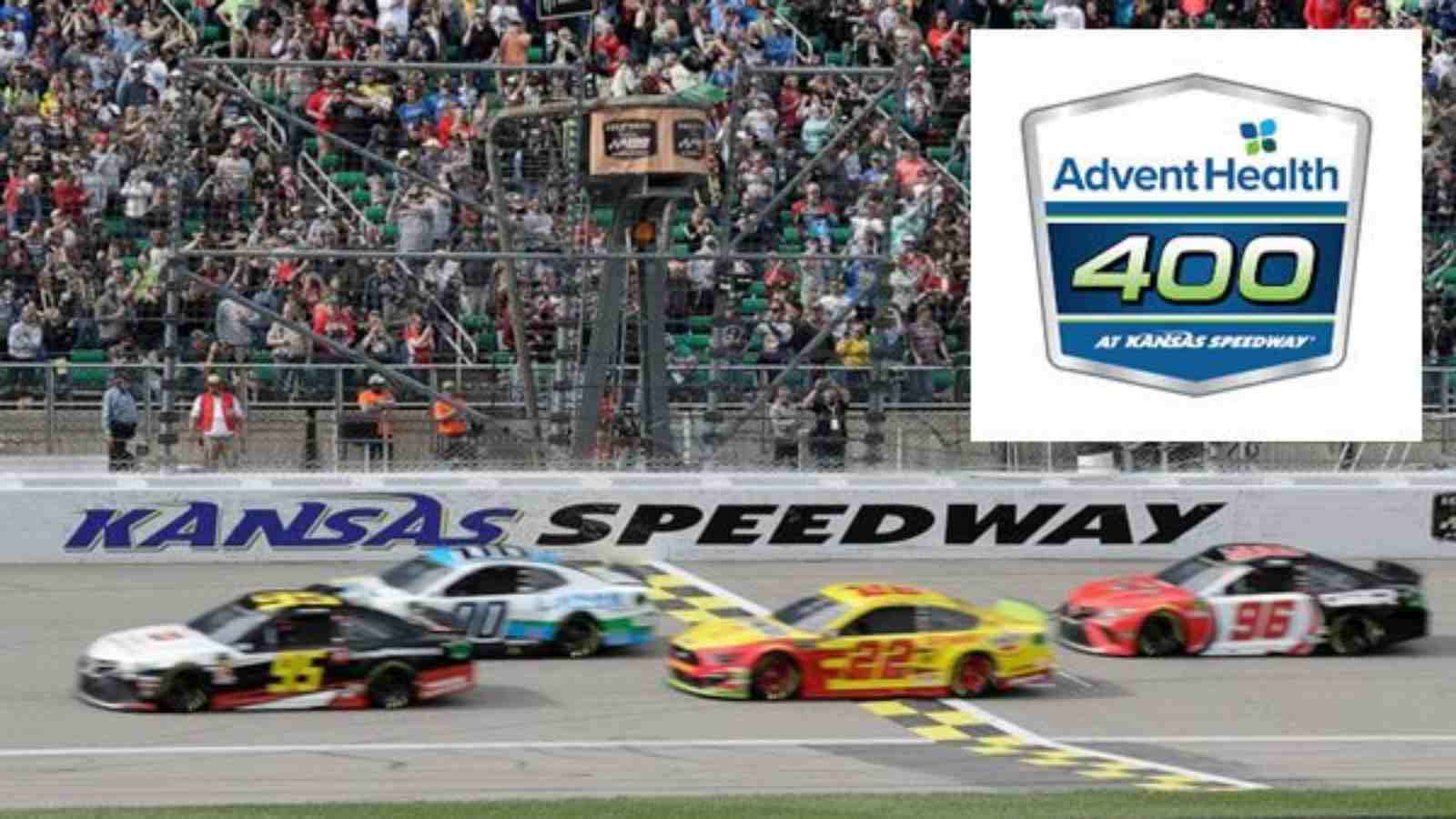 Kansas Speedway Cup Series race: NASCAR AdventHealth 400, When and Where to watch, How to watch live?