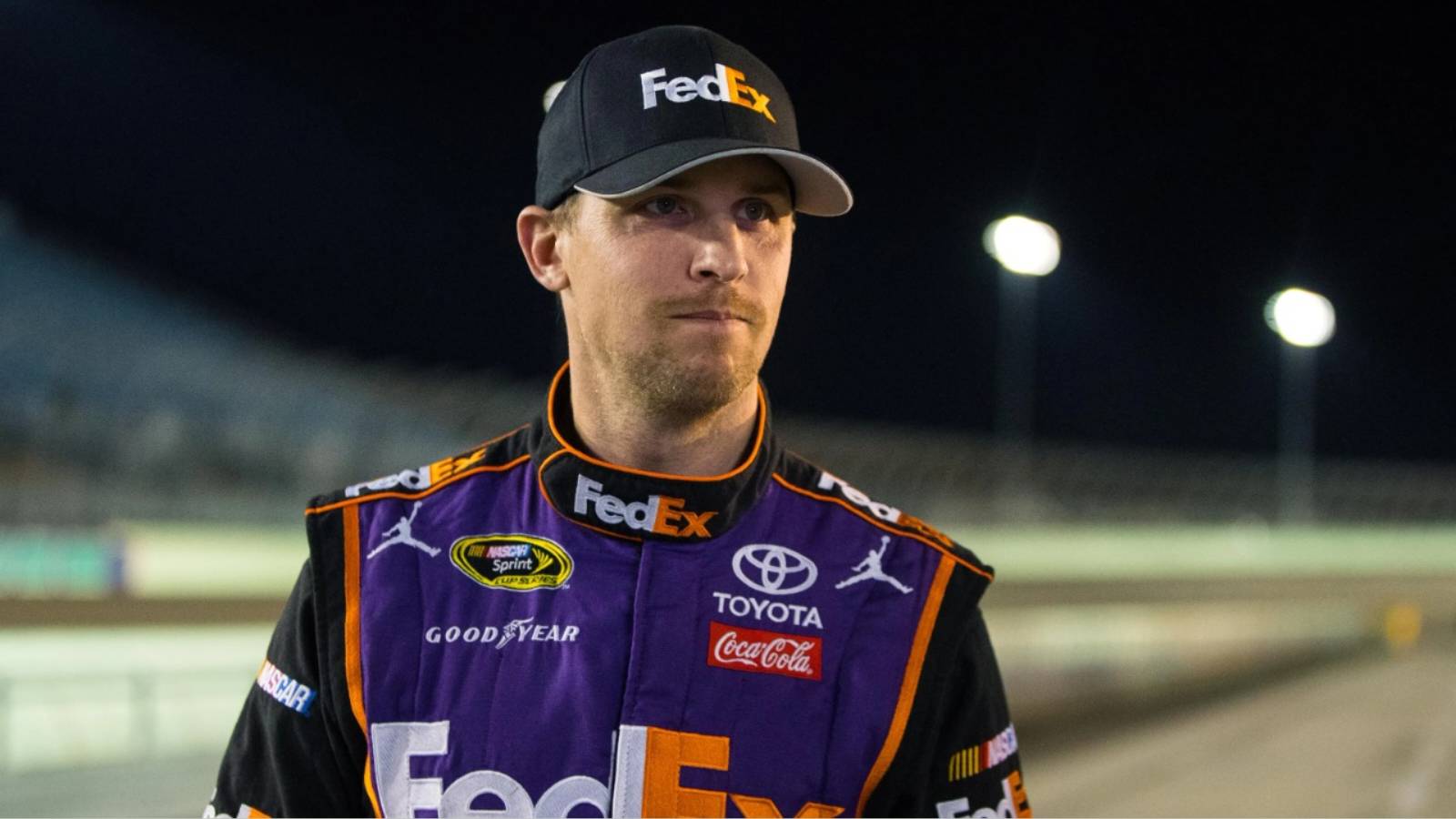 ‘Our team has been looking forward to this race since Las Vegas,’ a ‘confident’ Denny Hamlin is ready to chase his second win of the season at Kansas