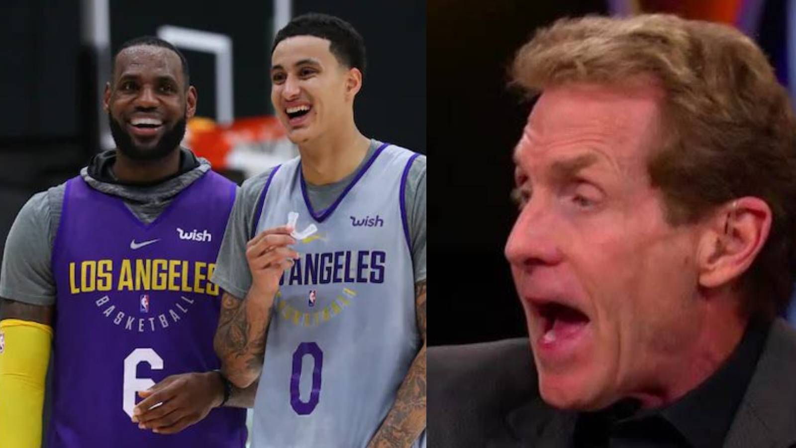 “5-Star Flop Show” Kyle Kuzma fires blatant shot at Skip Bayless amid latest criticism of LeBron James