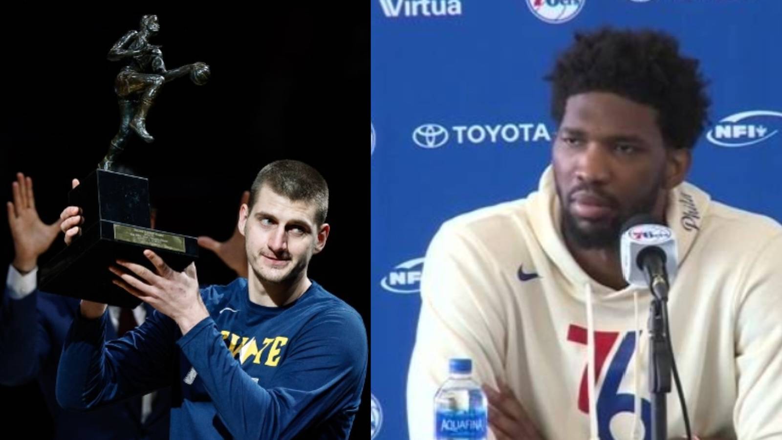 “This was something I knew weeks ago” Sixers star Joel Embiid makes honest admission as Nikola Jokic wins MVP