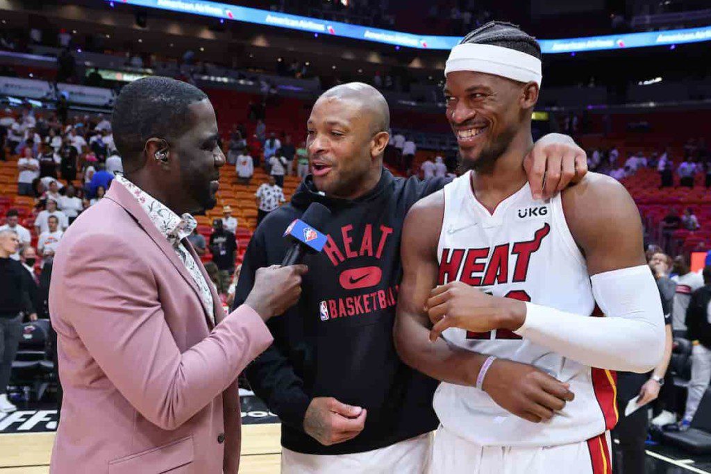 PJ Tucker and Jimmy Butler post-Game 5 interview