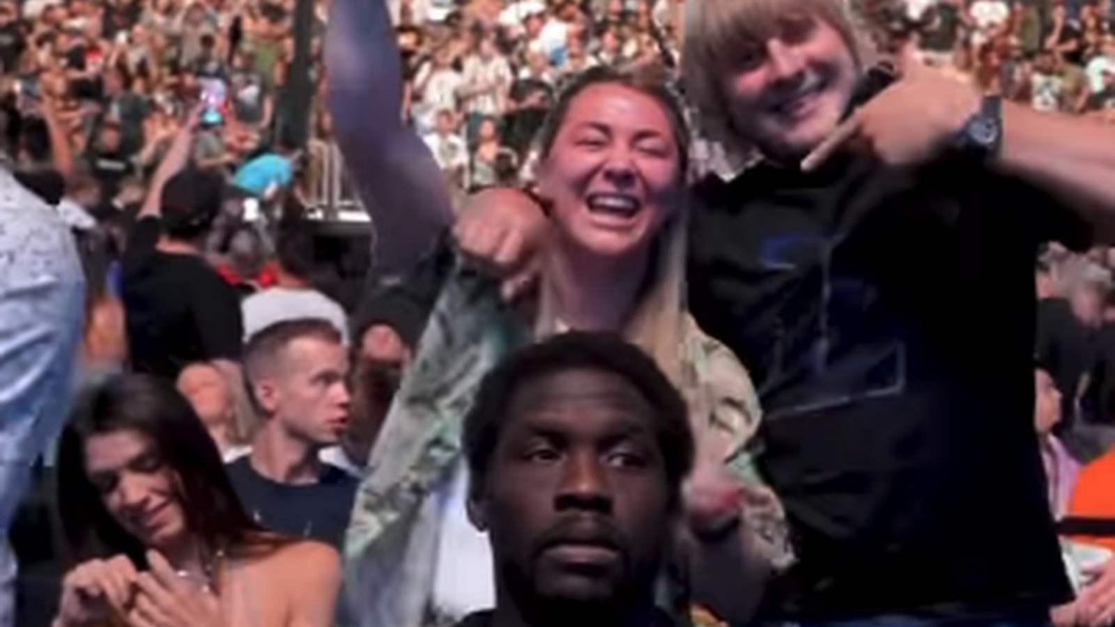 Jared Cannonier explains his unenthusiastic reaction alongside Paddy Pimblett, Molly McCann, and Aljamain Sterling at UFC 274