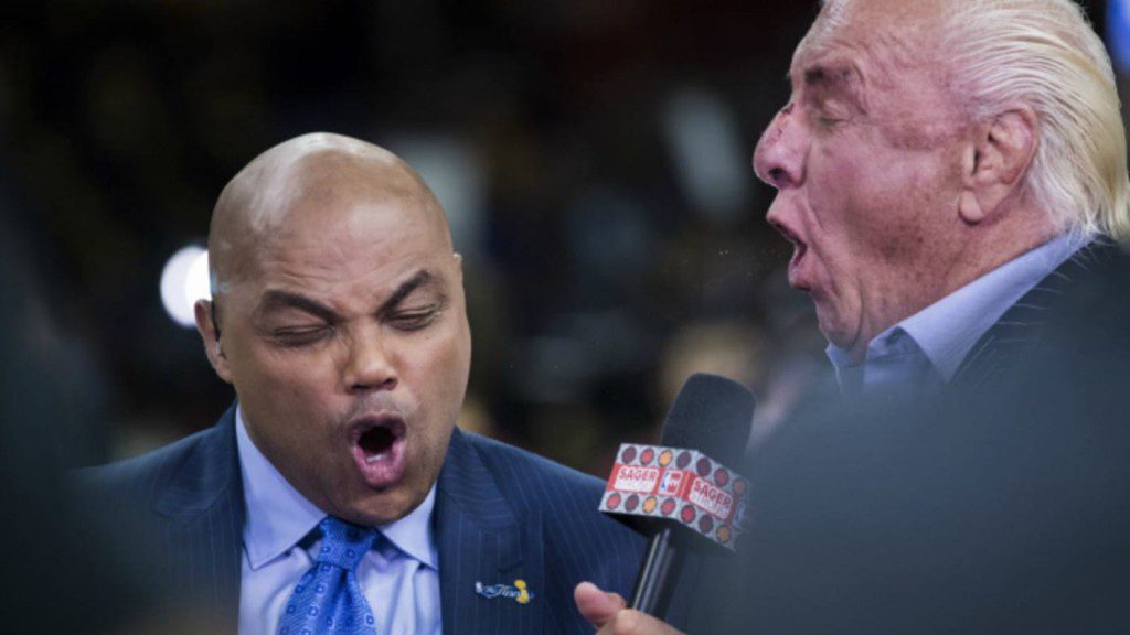 Charles Barkley had blasted a commentator for calling WWE fake a few years ago