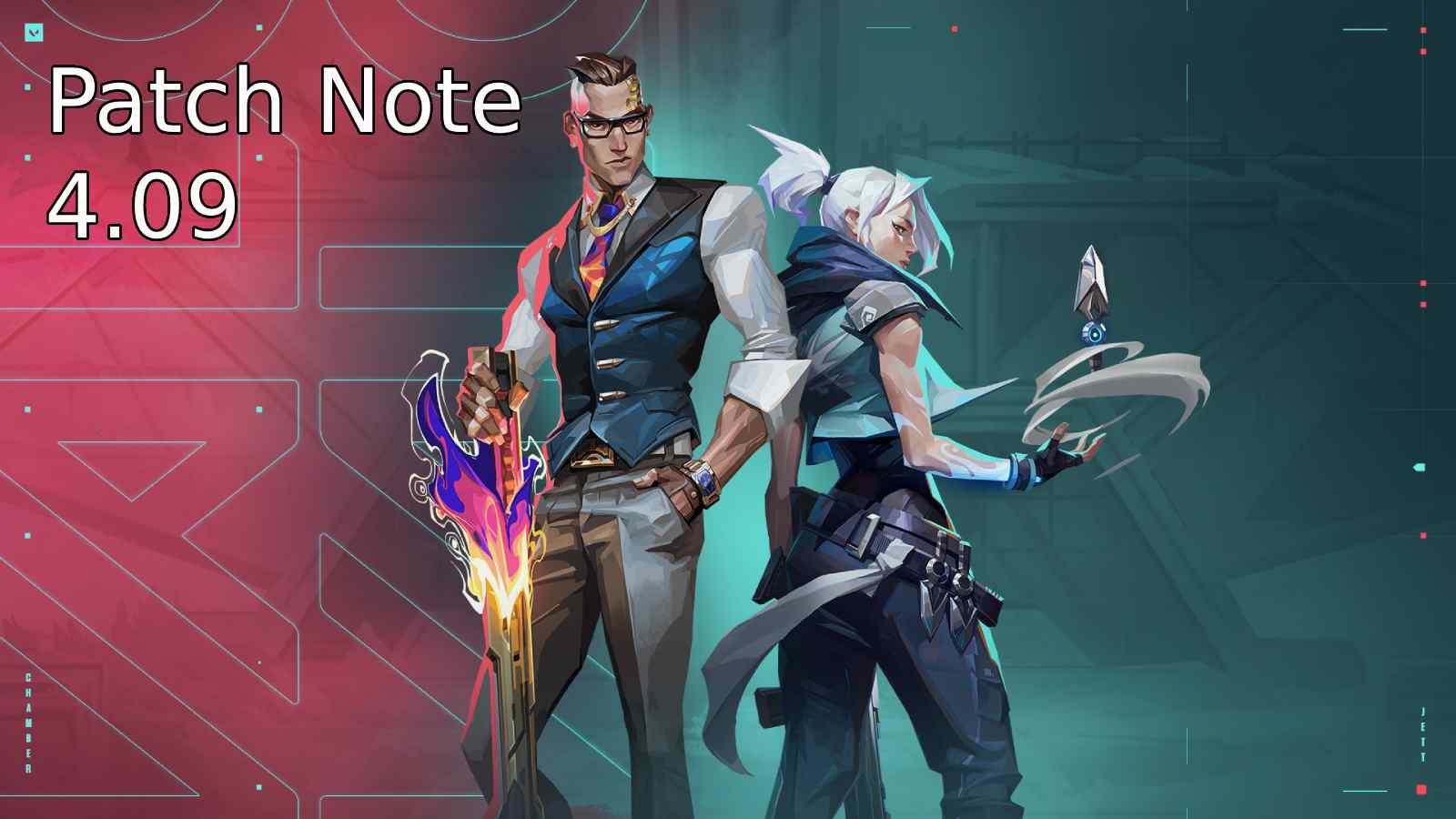 Valorant Patch 4.09 Official Notes: Chamber nerf, Competitive updates, and more