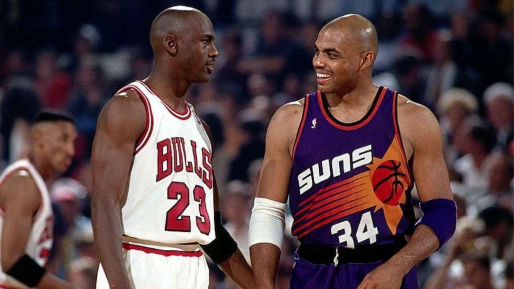 Charles Barkley in 1993 finals against Bulls