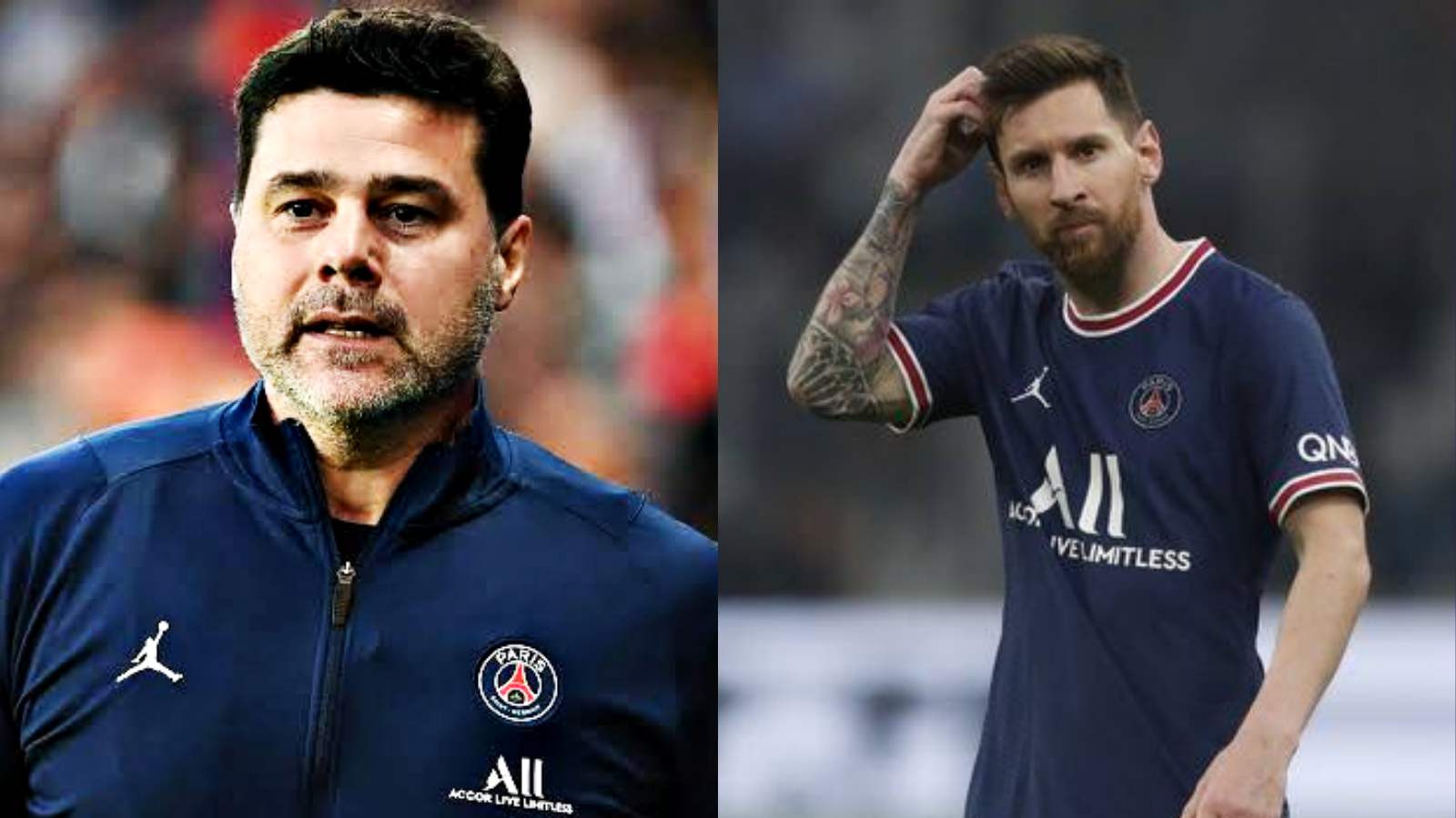 “Bad luck”- Mauricio Pochettino believes Lionel Messi hasn’t been fortunate enough in his first season at PSG