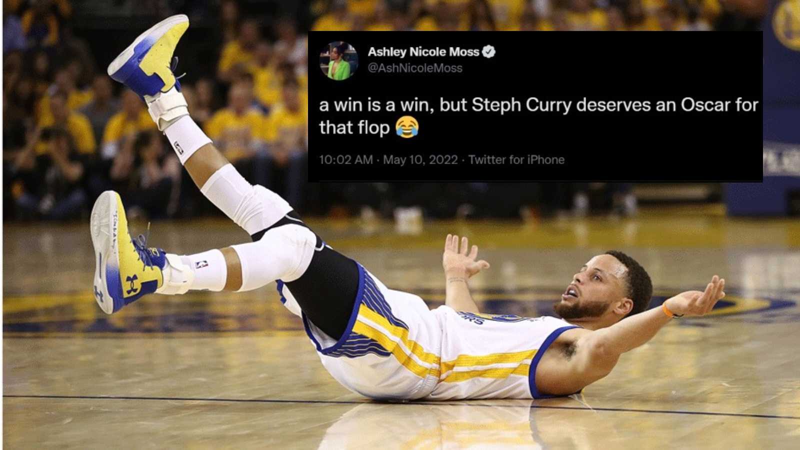 “Chef Curry should join MARVEL UNIVERSE” NBA Fans mock Stephen Curry for ridiculous flop in clutch vs Grizzlies in Game 4