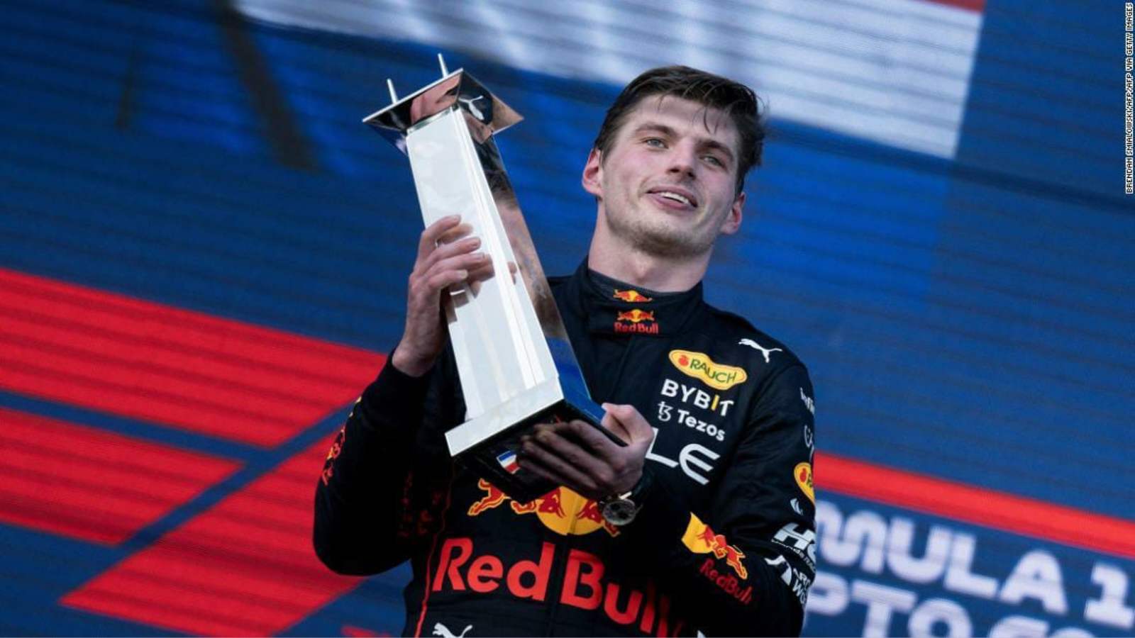 Max Verstappen after his win in Miami