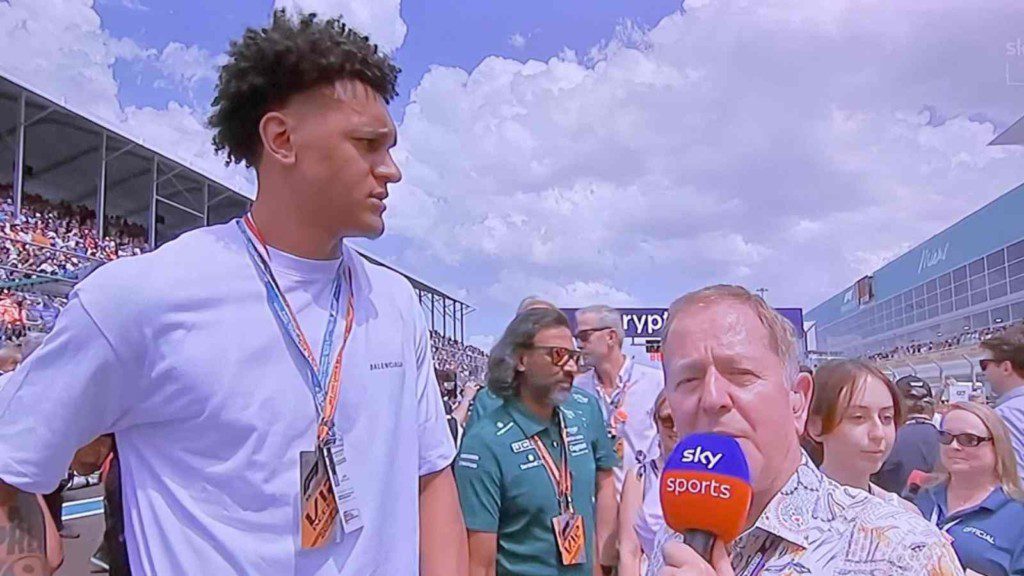 Martin Brundle confused Paolo Banchero for Kansas City Chiefs quarterback Patrick Mahomes.