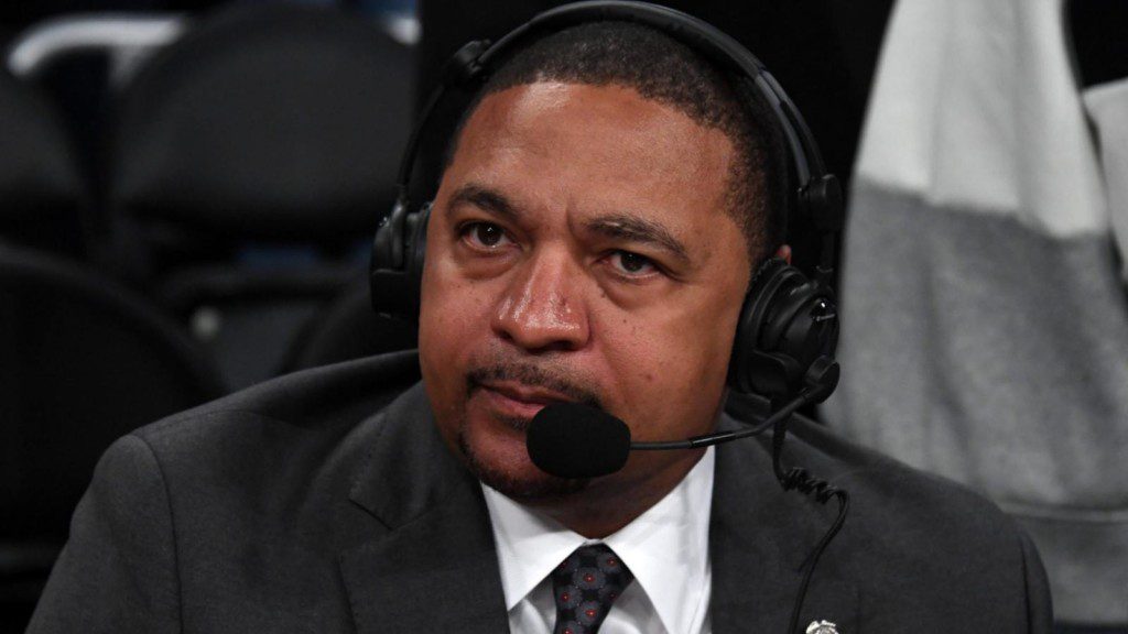 Mark Jackson as commentrator 