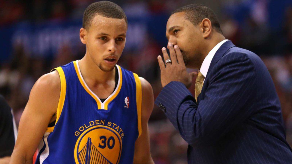 Mark Jackson nd Stephen Curry