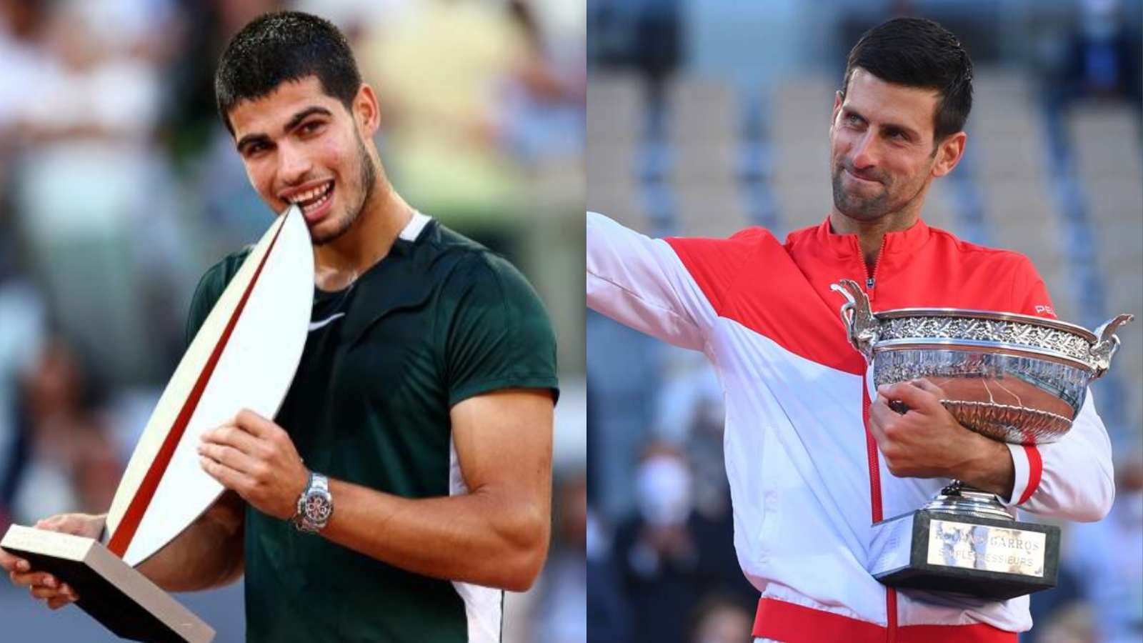 ‘He’s definitely one of the main favorites,’ Novak Djokovic pins Carlos Alcaraz as a major contender to win the French Open