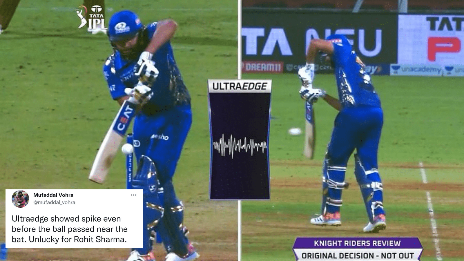 “Out or not?”- Rohit Sharma in disbelief after DRS rules him out; fans slam third umpire after this controversial dismissal