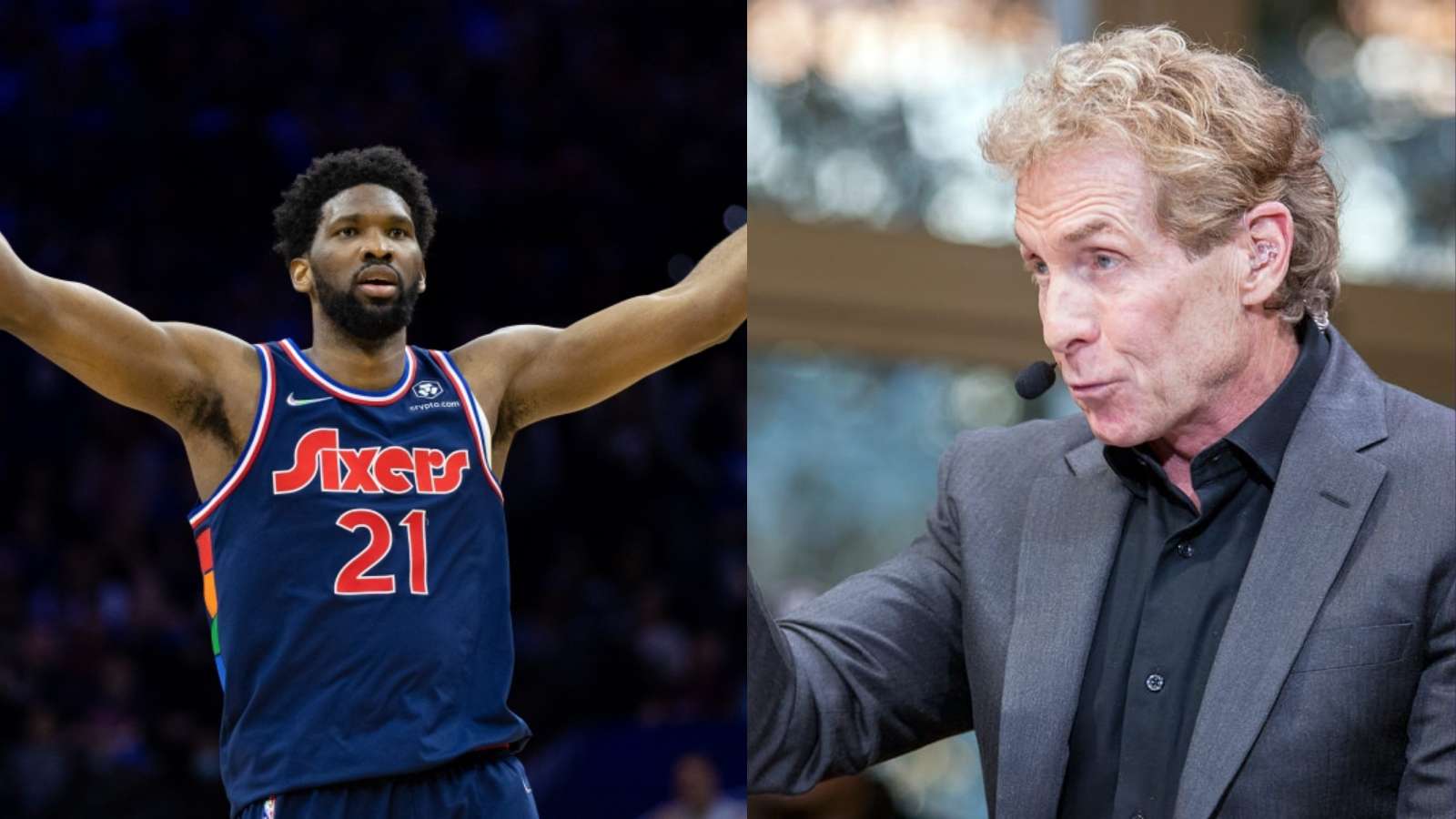 “Better than Giannis or Jokic” Skip Bayless heaps praise on Joel Embiid by calling him the “best player on the planet” 