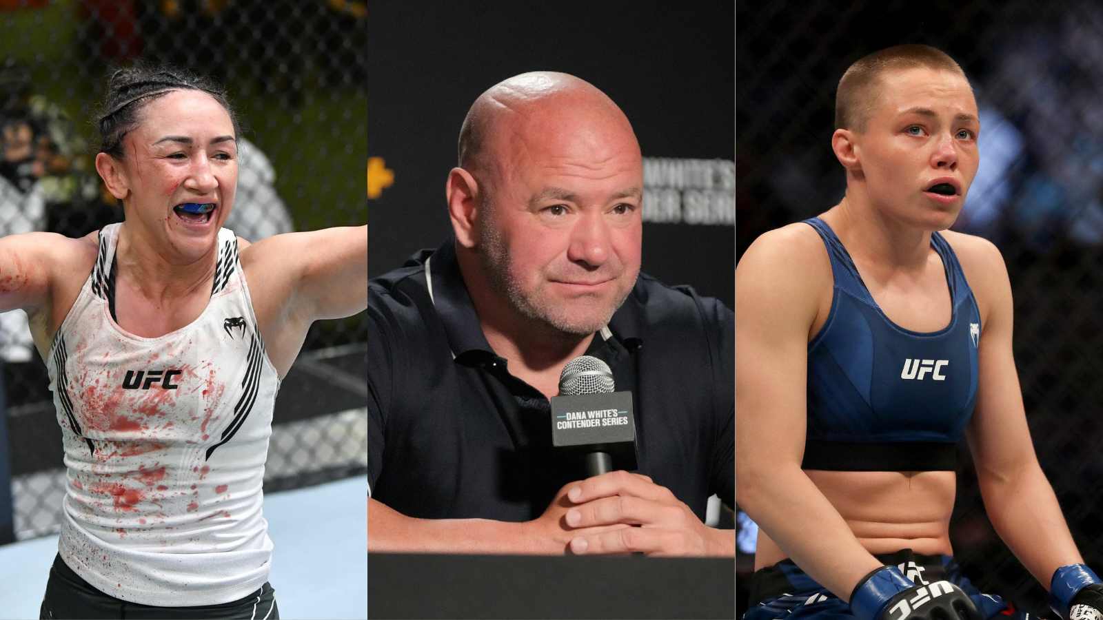 “Started zoning out halfway through” – Dana White admits getting bored out of his mind in the Rose Namajunas vs Carla Esparza fight