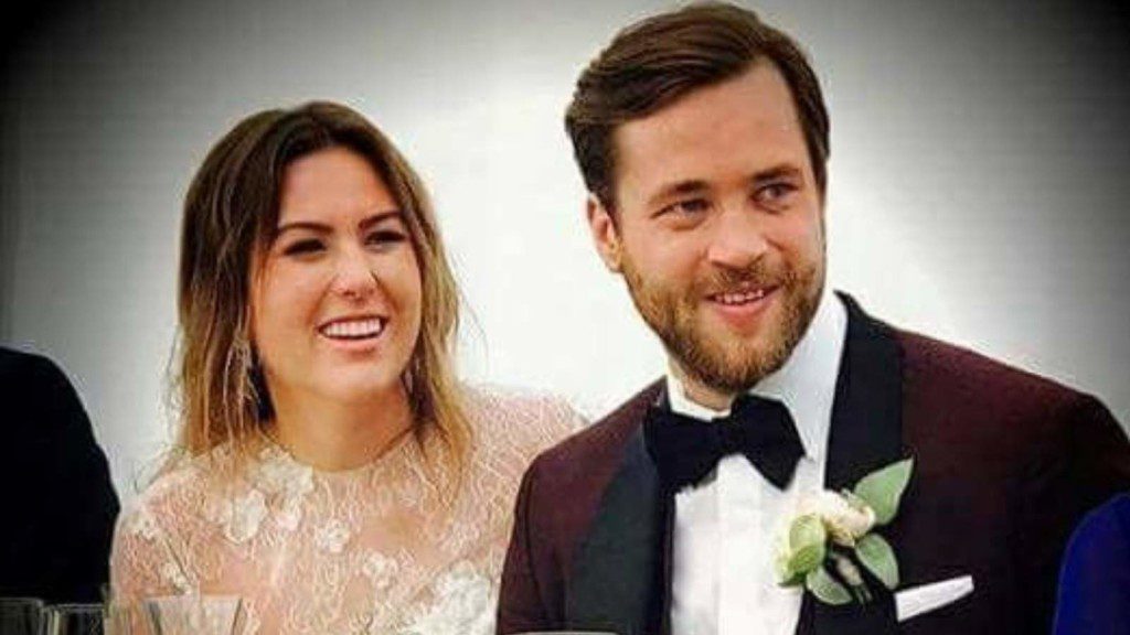 Victor Hedman and his wife