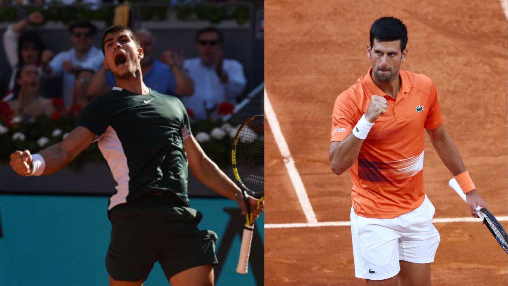 Carlos Alcaraz, Novak Djokovic