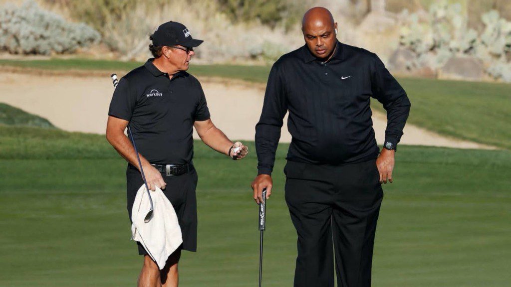 Charles Barkley and Phil Mickelson