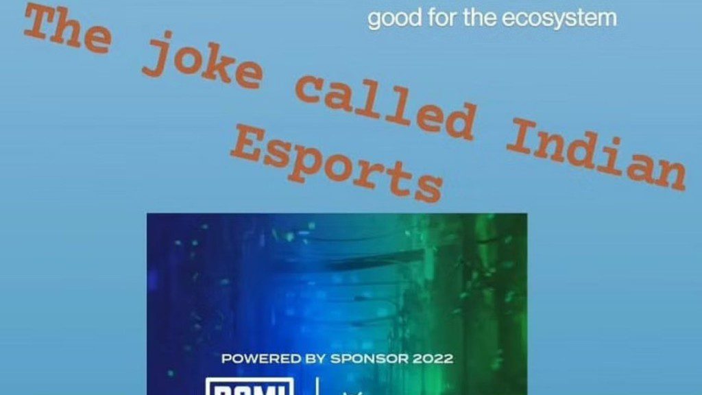 "Indian eSports is a joke": Former India Head of Fnatic slams BGMI developer Krafton in his latest post