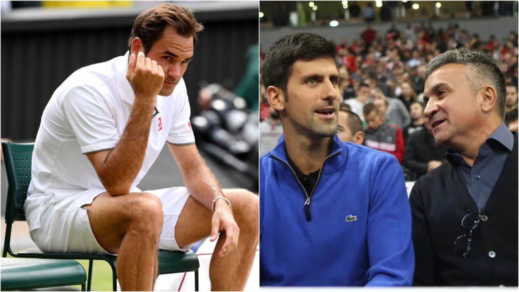 Roger Federer, Novak Djokovic, Srdjan Djokovic