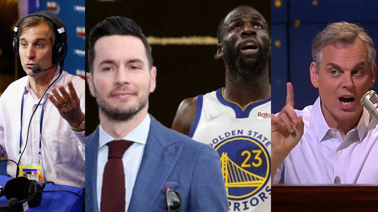 Colin Cowherd weighs in on JJ Redick destroying Chris Russo over ‘RACIST’ take on Draymond Green