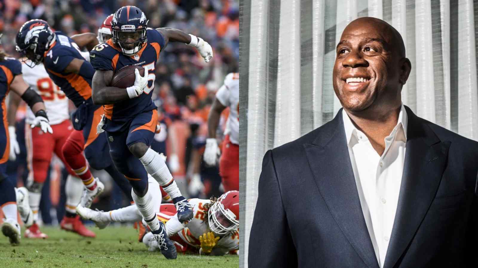 Lakers legend Magic Johnson joins bidding for NFL team Denver Broncos