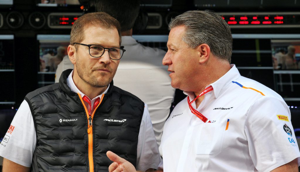 mclaren team principal and ceo