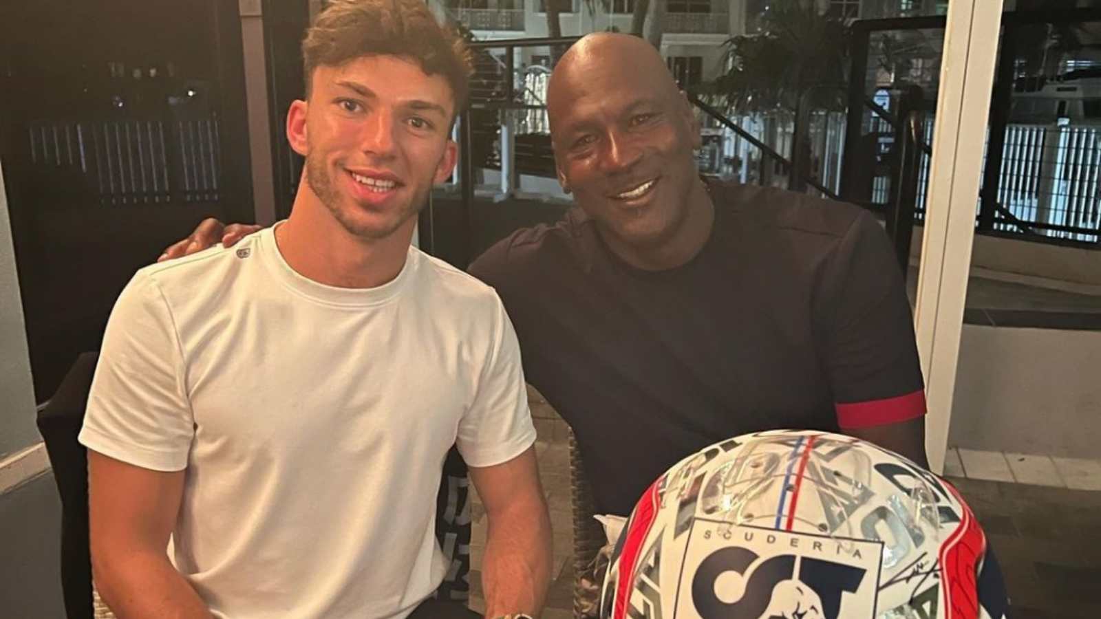 Pierre Gasly gives a glimpse of his “unforgettable dinner” with NBA legend, Michael Jordan in Miami