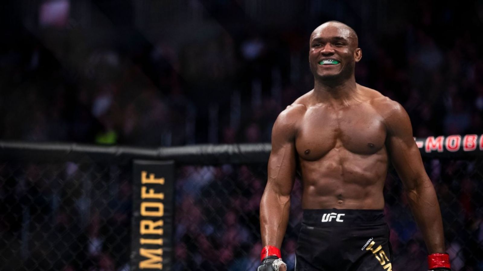 Kamaru Usman mimics Tony Ferguson’s signature Imanari Roll to help prepare Michael Chandler for UFC 274