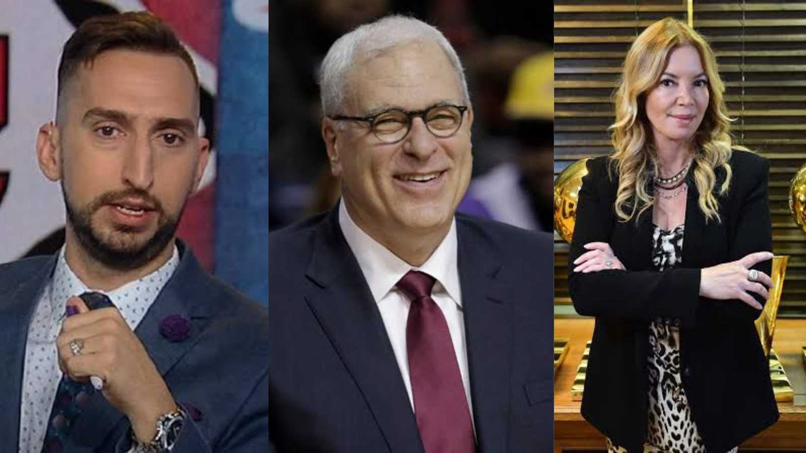 “The last time Phil was a relevant NBA person, high-definition television didn’t exist” Nick Wright condemns Jeanie Buss for involving Phil Jackson in Lakers coaching search 