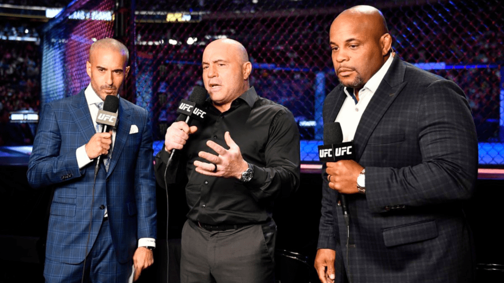 Jon Anik- Joe Rogan- Daniel Cormier