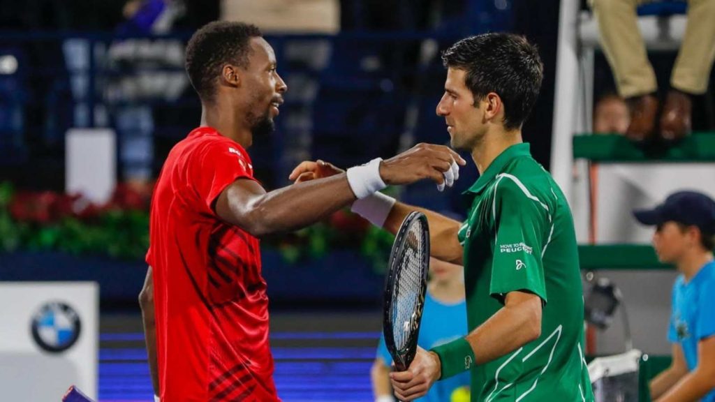 Novak Djokovic and Gael Monfils | Tennis News | FirstSportz