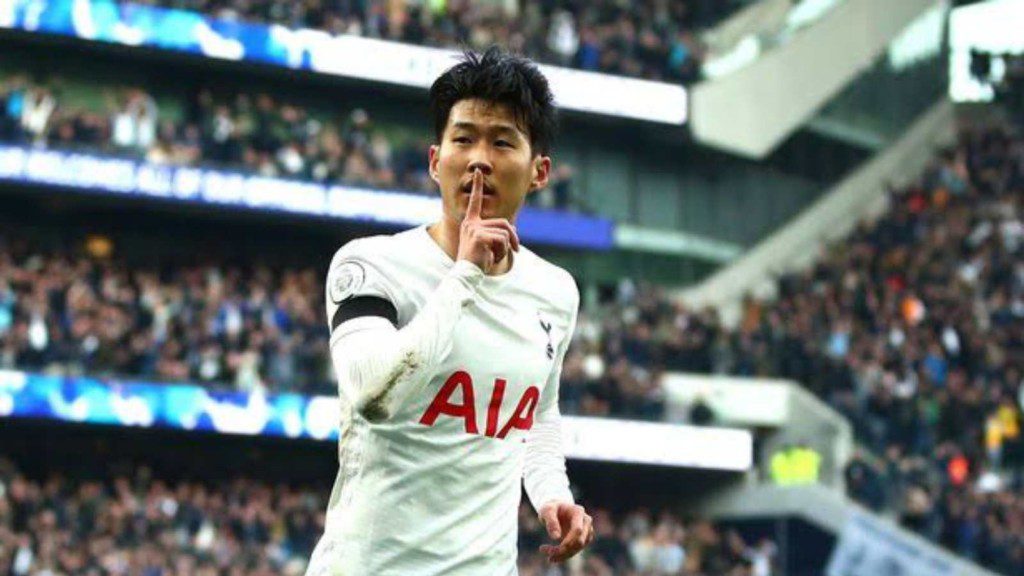 Tottenham star Son