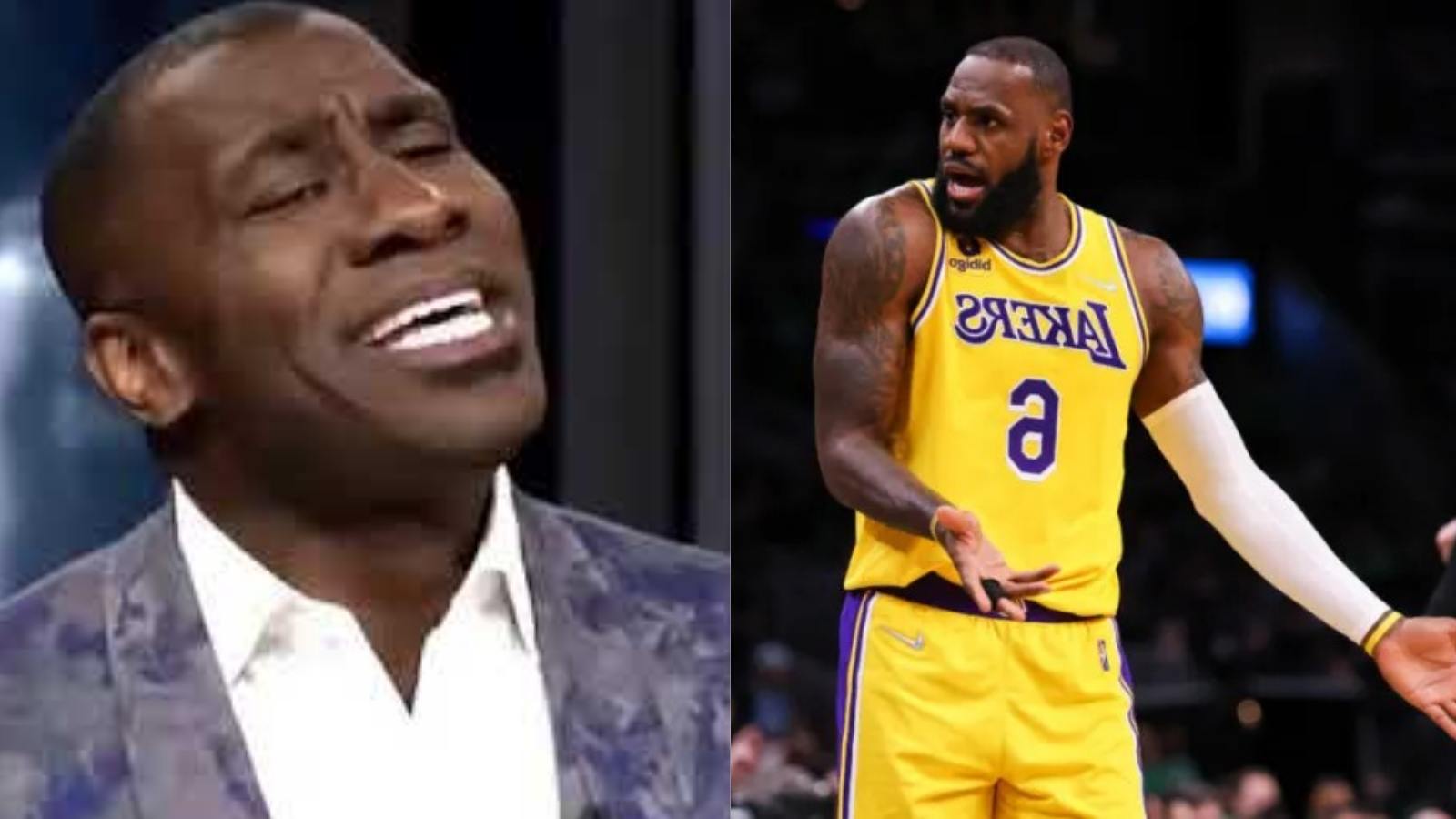 “Putting up 38 & 6 is holding his end of the bargain” Shannon Sharpe believes LeBron James did everything possible to stop Lakers’ 2021-22 season’s misery 