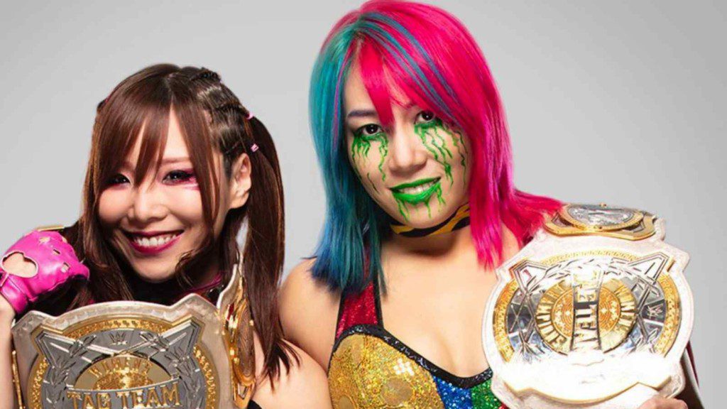 Asuka and Kairi Sane were a tag team. 