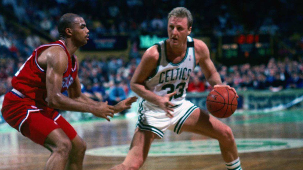 Charles Barkley against Larry Bird