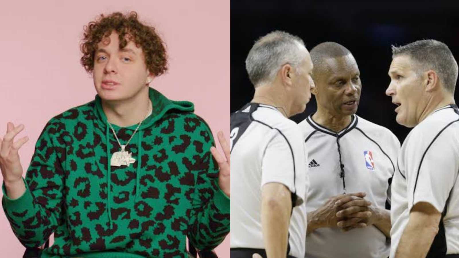 “Who is the hell is that guy in the white shirt? NBA Refs hilariously mock Jack Harlow during Celtics vs Bucks Game 1