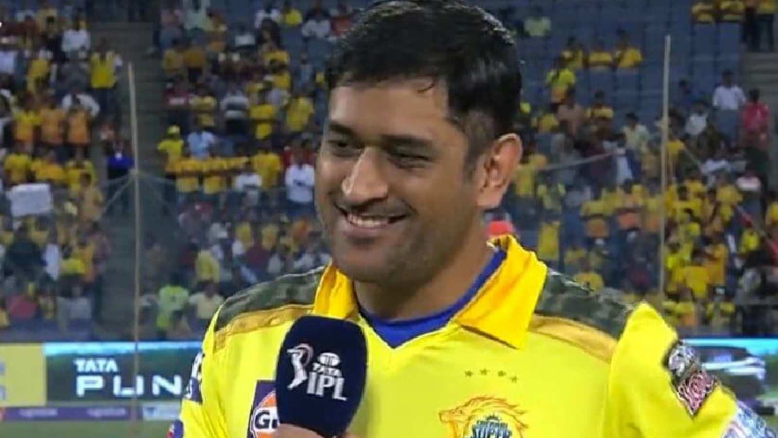 “You will see me in yellow jersey”- MS Dhoni drops hint on his 2023 IPL participation