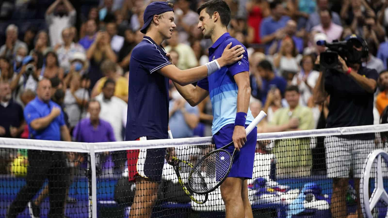 “Boys becoming men; Nole still looks the same”- Fans react to Novak Djokovic and Holger Rune’s old picture ahead of their clash at 2022 Paris Masters final