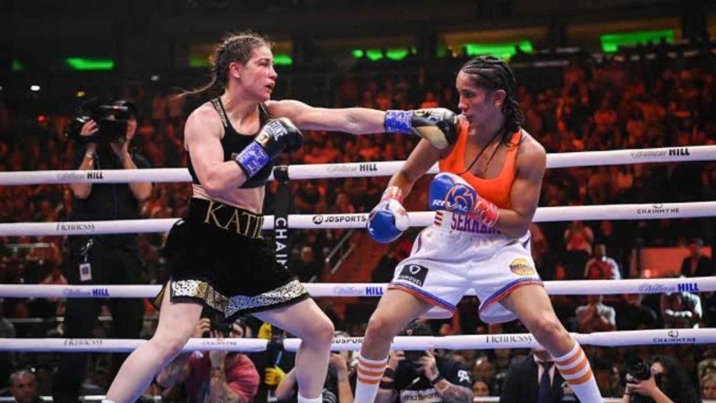 Katie Taylor and Amanda Serrano