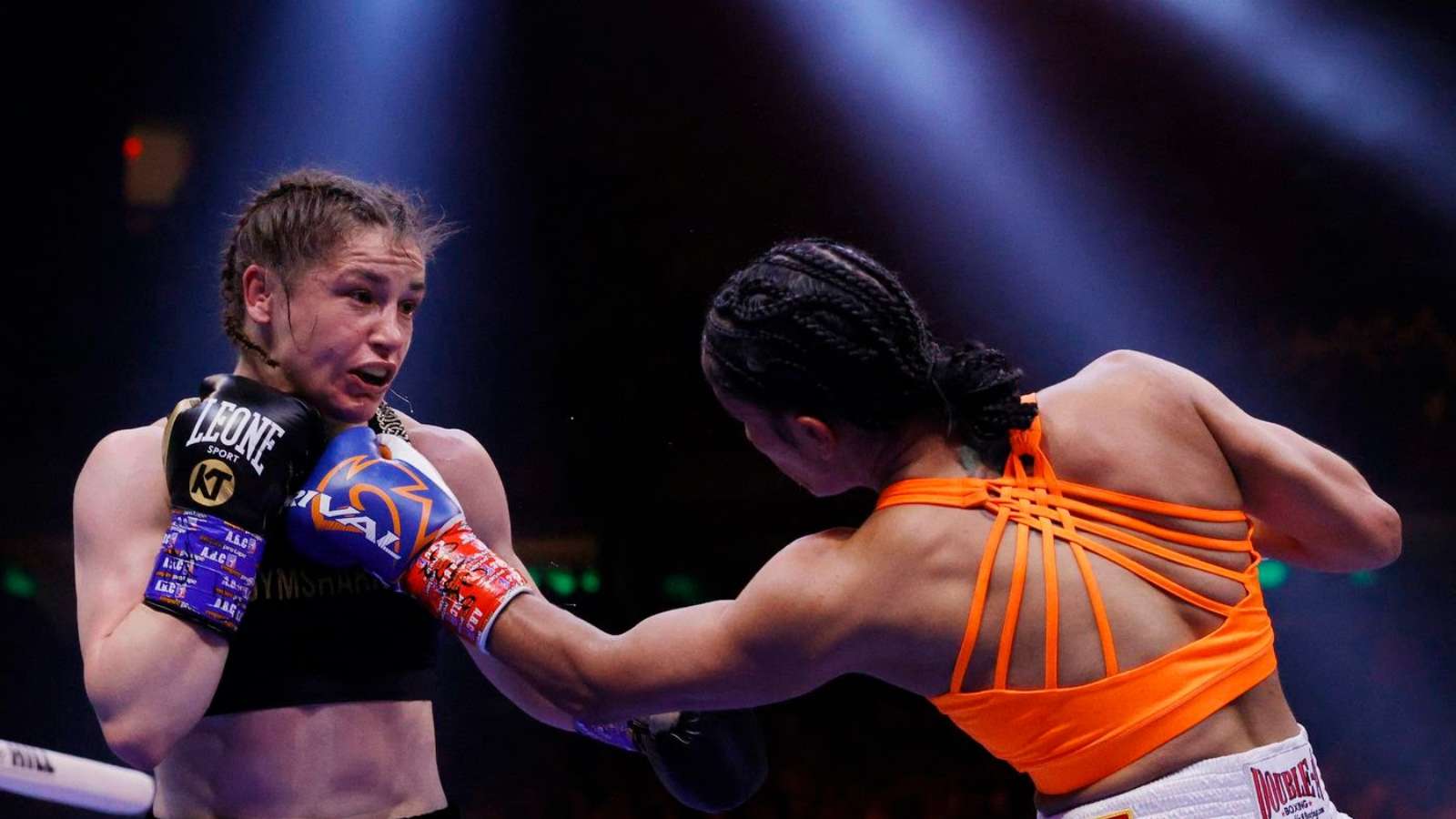 Twitter erupts after Katie Taylor gets the better end of a controversial split decision in her fight against Amanda Serrano