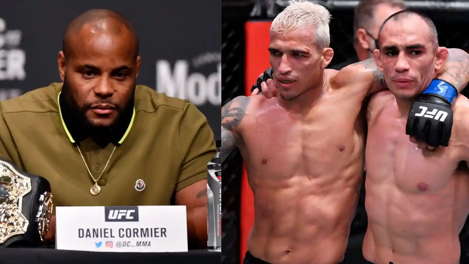 “He has lost track” – Daniel Cormier expresses disbelief over Tony Ferguson declining Charles Oliveira’s offer