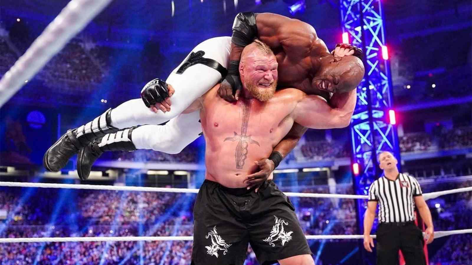 “We still have a score to settle”; Bobby Lashley wants to face Brock Lesnar once again to bring an ultimate winner