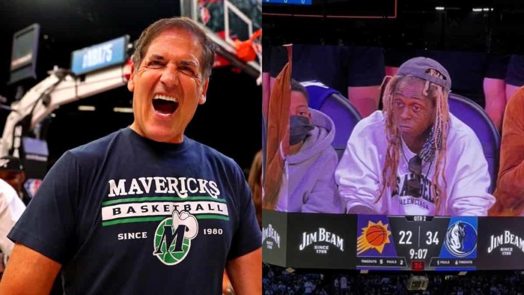 Mark Cuban and Lil Wayne