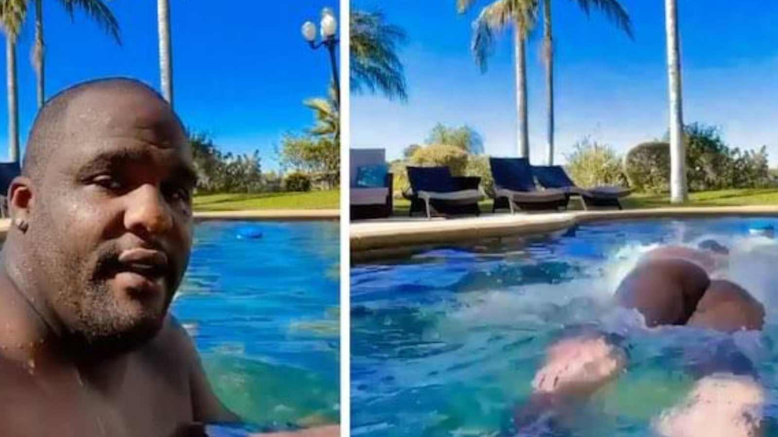 “Have a CHEEKY day” ‘Big Baby’ Glen Davis shows off a** in naked swim 