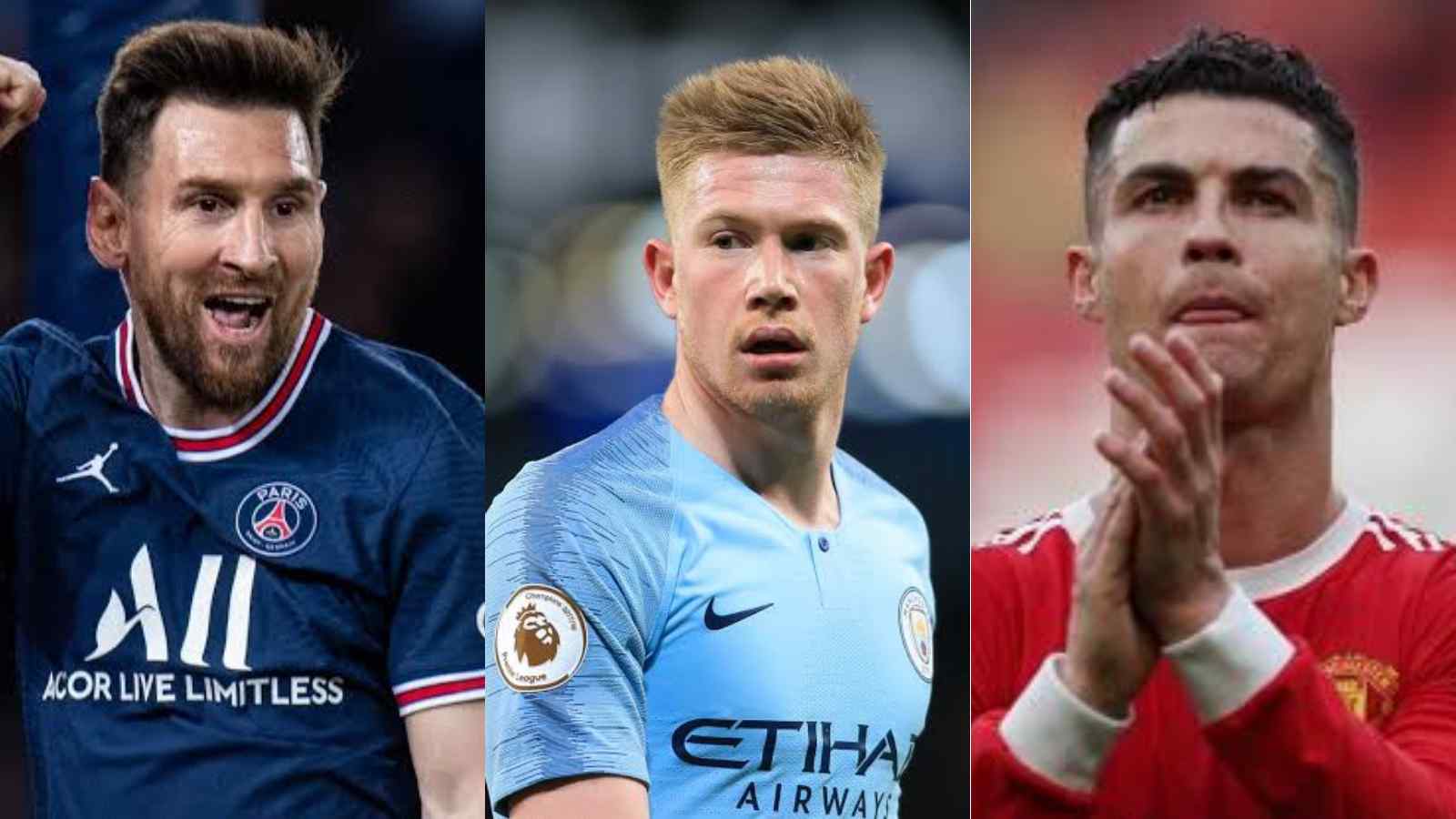 “He’s more of a typical striker”- Kevin De Bruyne picks Cristiano Ronaldo over Lionel Messi