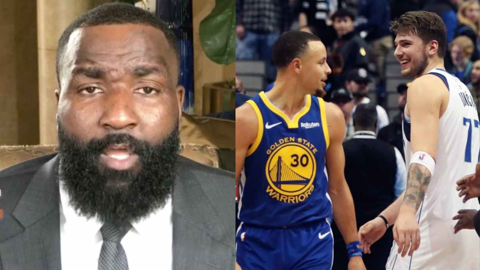 “Steph ain’t ready for his smoke” Kendrick Perkins makes bold prediction on Luka Doncic, Mavs title aspirations