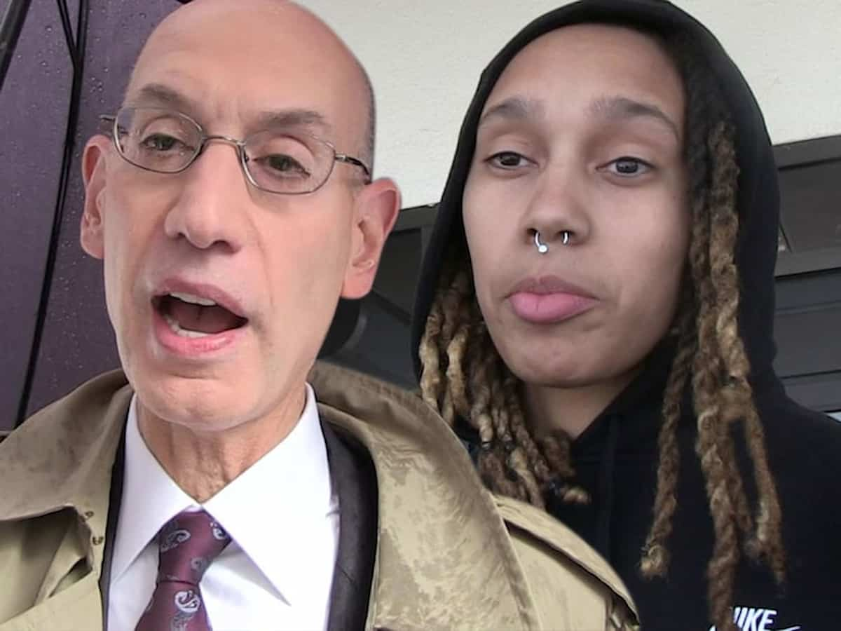 “In touch with hostile negotiators” Commissioner Adam Silver reveals league’s plans of bringing back Brittney Griner safely to United States